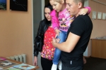 увеличить