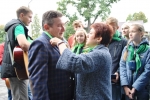 увеличить