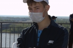 увеличить Юный голубевод Никита Дрянев