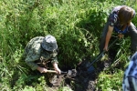 увеличить Очистка родника Большая Тартушка