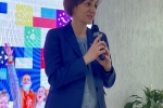 увеличить