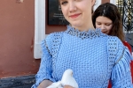увеличить