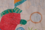 увеличить Эколог - защитник растений. Алтайский край, Ленкина Дарья, 5 лет