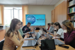 увеличить